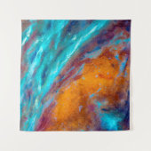 Oil painting on canvas. Abstract art background. F Wandkleed (Voorkant (horizontaal))