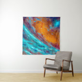 Oil painting on canvas. Abstract art background. F Wandkleed (In situ)