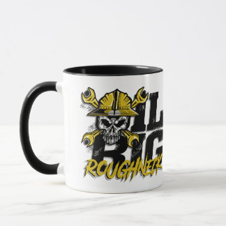 OIL RIG ROUGHNECK logo Mok