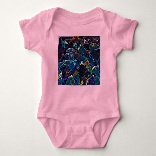 Oil Slick Baby Bodysuit (Voorkant)