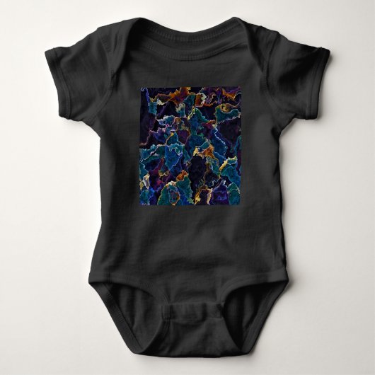 Oil Slick Baby Bodysuit (Voorkant)