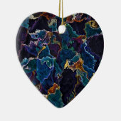 Oil Slick Ceramic Ornament (Rechts)