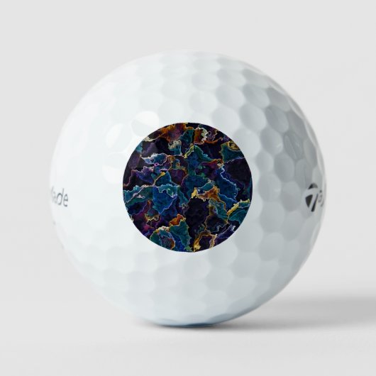 Oil Slick Golf Balls Golfballen (Voorkant)