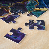 Oil Slick Jigzaag Puzzle Legpuzzel (Zijkant)