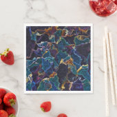 Oil Slick Napkins Servet (Insitu)