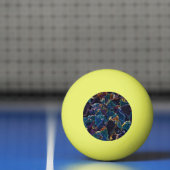 Oil Slick Ping Pong Ball (Net)