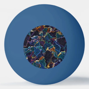 Oil Slick Ping Pong Ball