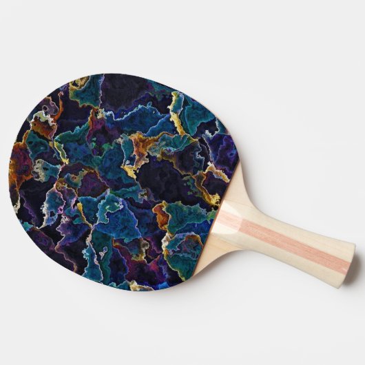 Oil Slick Ping Pong Paddle Tafeltennisbatje (Zijkant)
