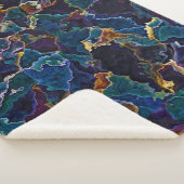 Oil Slick Sherpa Blanket Deken (3/4)