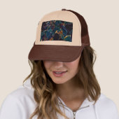 Oil Slick Trucker Hat Pet (In situ)