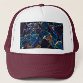 Oil Slick Trucker Hat Trucker Pet (Voorkant)