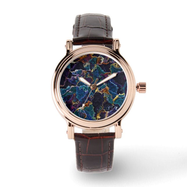 Oil Slick Watch Horloge (Voorkant)