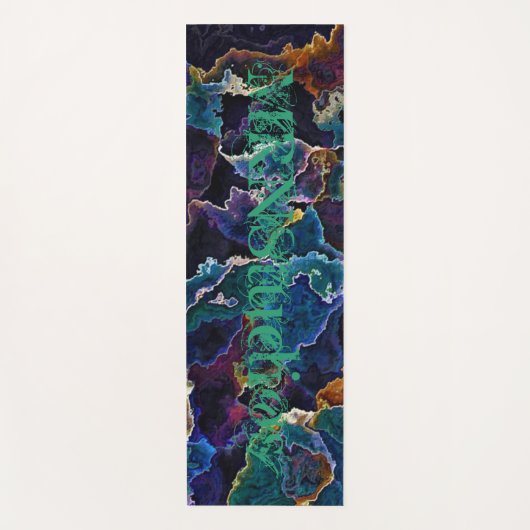 Oil Slick Yoga Mat (Voorkant)