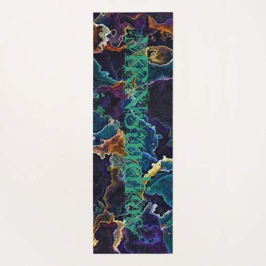 Oil Slick Yoga Mat (Achterkant)