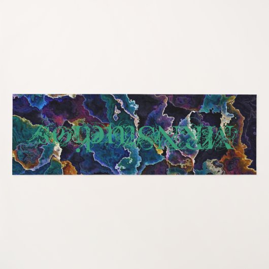 Oil Slick Yoga Mat (Voorkant (horizontaal))