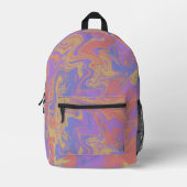 Oil Spill  Bedrukte Rugzak (Voorkant)