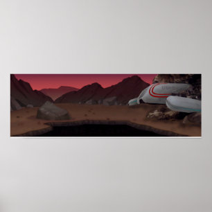 Oil Villain Planet Poster