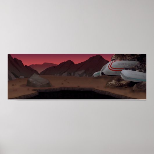 Oil Villain Planet Poster (Voorkant)