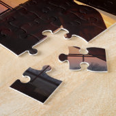 Oil Well Pump Jack Sunrise Legpuzzel (Zijkant)