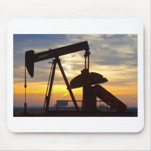 Oil Well Pump Jack Sunrise Muismat
