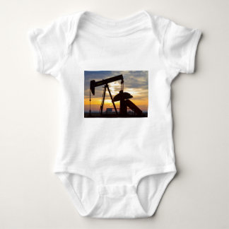 Oil Well Pump Jack Sunrise Romper