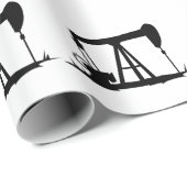 OIL WELL SILHOUETTE CADEAUPAPIER (Rol Hoek)