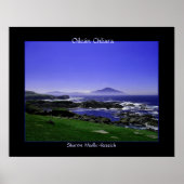 Oileán Chliara (Clare Island) Poster Print (Voorkant)