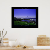 Oileán Chliara (Clare Island) Poster Print (Keuken)