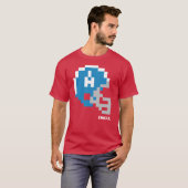 Oilers Alternate Tecmo Bowl Helm T-shirt (Voorkant volledig)