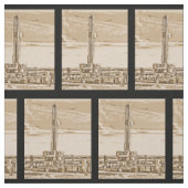 Oilfield Drilling Rig Stof (Swatch)