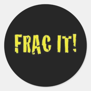 Oilfield FRAC harde petten stickers