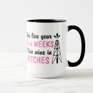 Oilfield Offshore Hitches Vriendin of vrouw Mok