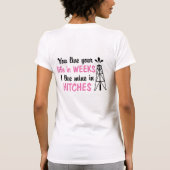 Oilfield | Offshore Hitches Wife T-shirt (Achterkant)