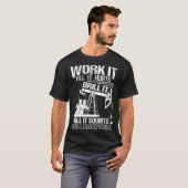 Oilfield    Oilfield Worker T-shirt (Voorkant volledig)