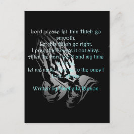 Oilfield Prayer Runion Briefkaart