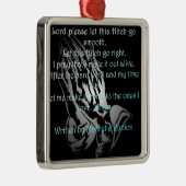 Oilfield Prayer Runion Metalen Ornament (Rechts)