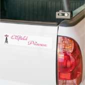 Oilfield Princess bumper sticker (Op Truck)