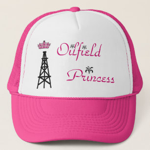 Oilfield Princess roze trucker hat Pet
