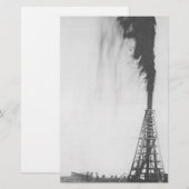 OILFIELD STATIONERY BRIEFPAPIER (Voorkant / Achterkant)