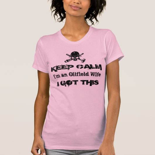 OILFIELD WIFE T-SHIRT (Voorkant)