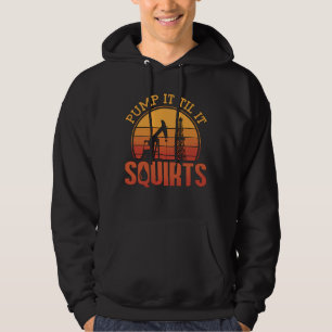 Oilfield Worker pomp tot hij het olierijg uitspant Hoodie