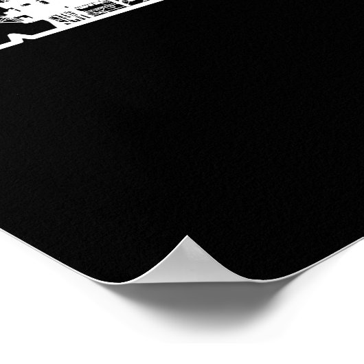 Oilfield Worker Rig Drilling Roughneck Poster (Hoek)