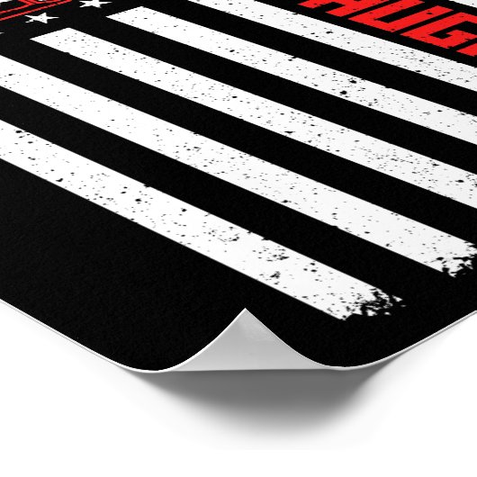 Oilfield Worker Rig Rougheck Oilfield Daughter Poster (Hoek)