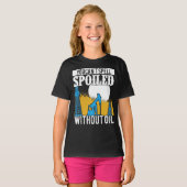 Oilfield Worker Rougheck Rig Drilling Spoiled Spoi T-shirt (Voorkant volledig)