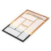 Oilfield Workover Rig op Sunset Daily Planner Notitieblok (Schuin)