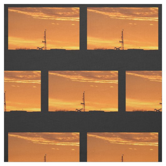 Oilfield Workover Rig Stof (Swatch)