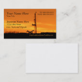 Oilfield Workover Rig Visitekaartje (Voorkant / Achterkant)