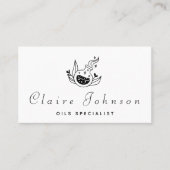 Oils Specialist Magic Potion Classic Black & White Visitekaartje (Voorkant)
