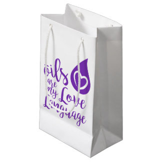 Oils zijn mijn Love Language Gift Bag - klein Klein Cadeauzakje