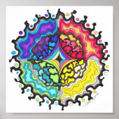 OilslickMandala Poster (Voorkant)